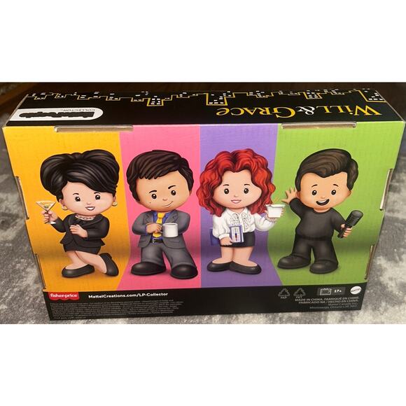 Fisher-Price Little People Will & Grace Collector Set (NEW) - Picture 4 of 4